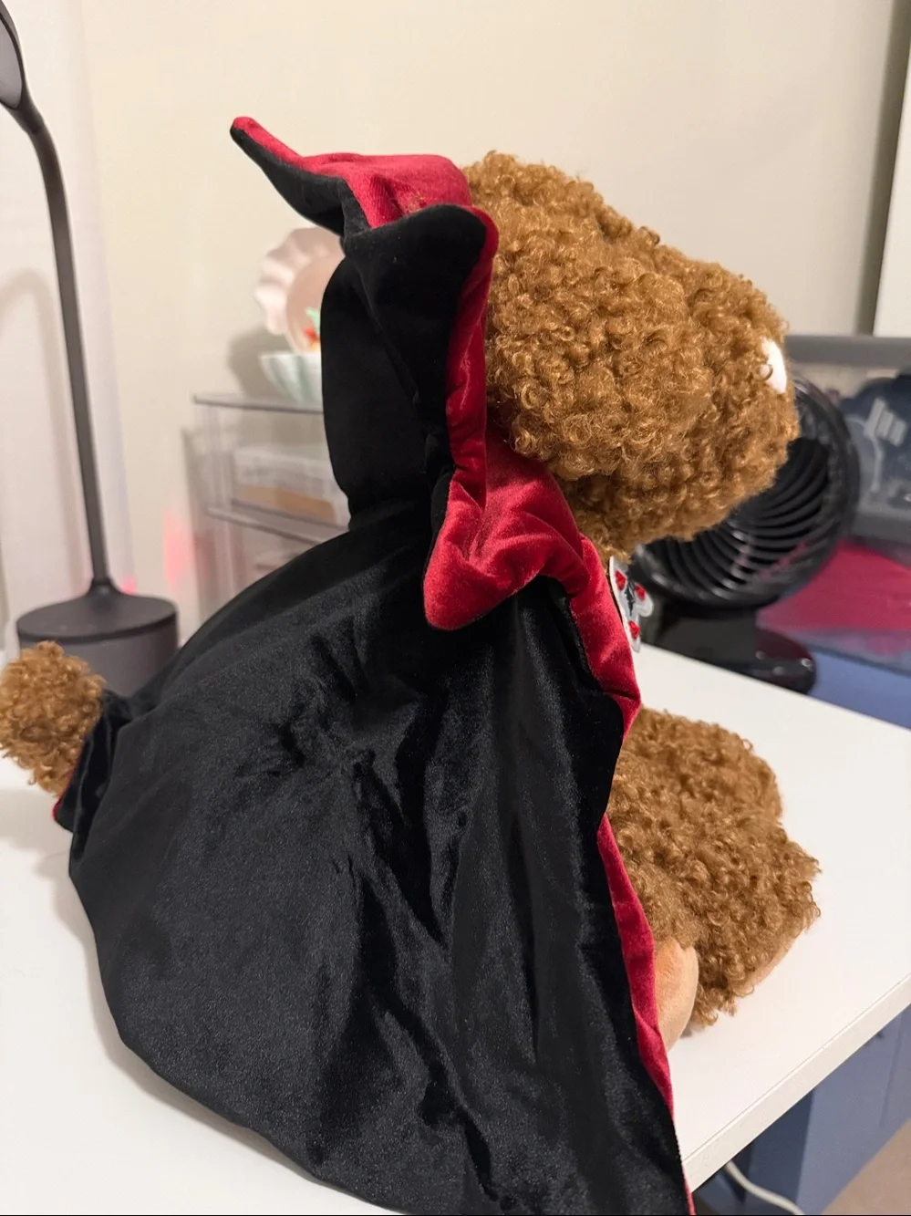Pottery Barn Dante Dracula Dog Pillow. Cute